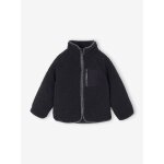 Veste en sherpa fille anthracite