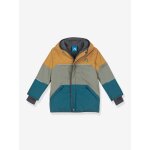 Veste de ski enfant taika snow finkid, colorblock jaune