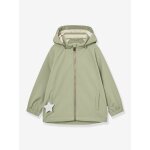 Veste softshell � capuche b�b� coupe - vent et d�perlante mataden mini a ture vert