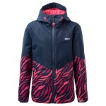 Veste softshell junko bleu fonc / chvrefeuille