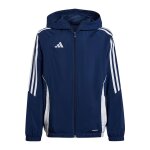 Veste de sport enfant - tiro 24 bleu marine Veste de sport enfant - tiro 24 bleu marine