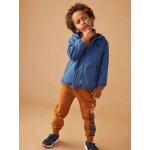 Veste de sport garon polaire bleu