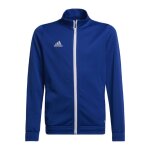 Veste de survtement sport enfant - zip long - entrada 22 bleu