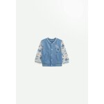 Veste teddy bb hlnie bleu