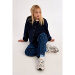 Veste textur�e � boutons navy blue