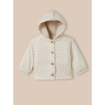 Veste en velours doubl�e sherpa b�b� imprim� alice rose rouge