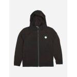 Veste zippé À capuche noir Veste zippé À capuche noir