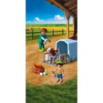V�t�rinaire itin�rante & petit veau 72167 multicolore