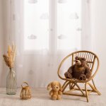Voilage enfant - nuage blanc
