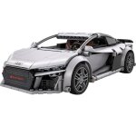 Voiture audi r8 coup� 536 pi�ces gris