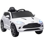 Voiture lectrique enfant aston martin dbx 12v 5 km / h max. tlcommande nombreux effets blanc