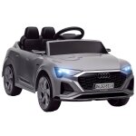 Voiture lectrique enfant audi q8 sportback e - tron 12v max. 5 km / h tlcommande gris