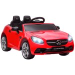 Voiture �lectrique enfant mercedes slc 300 6 v 5 km / h max. t�l�commande effets sonores lumineux rouge ...