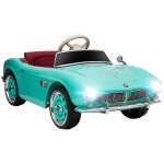 Voiture �lectrique enfant r�tro bmw 507 - v. max. 5 km / h - t�l�commande - effets sonores lumineux bleu ...