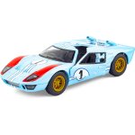 Voiture miniature ford gt40 mkii bleue bleu