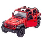 Voiture miniature jeep wrangler rouge rouge