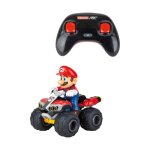 Voiture rc 2, 4ghz mario kart mario quad multicolore