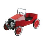 Voiture rouge  pdales rouge