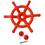 Volant bateau rouge pour enfants pour structures de jeux rouge