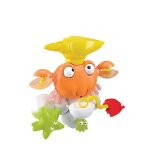Water crab, jeu de bain en forme de crabe orange
