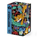 Wizzy puzzle le saut du tigre 50 pi�ces multicolore