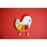 Xylophone poulette en bois et m�tal multicolore