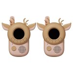 Zoo walkie talkie - cerf the zoofamily brown
