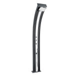 Douche hybride dada courbe 40l anthracite / alu