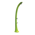 Douche solaire 32l cobra vert avec rince - pieds