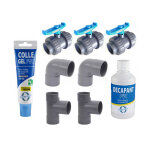 Kit by - pass pour raccordement pompe � chaleur