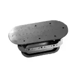 Couvercle plaque � bulles anthracite