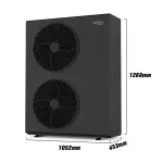 Pompe � chaleur air / eau chauffage maison alsavo hp 12kw - r290 monophas�e