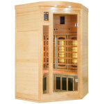 Sauna infrarouge apollon quartz angulaire 2 - 3 places Sauna infrarouge apollon quartz angulaire 2 - 3 places
