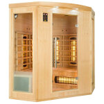 Sauna infrarouge apollon quartz angulaire 3 - 4 places Sauna infrarouge apollon quartz angulaire 3 - 4 places