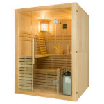 Sauna vapeur sense 4 places avec poêle 4, 5 kw Sauna vapeur sense 4 places avec poêle 4, 5 kw