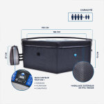 Spa octopus portable netspa 6 places avec mobilier