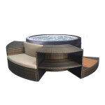 Spa portable netspa vita 4 places avec 5 meubles