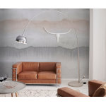 Arc - lampe big - deal deluxe base en bton argent intensit variable