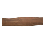 Banquette live - edge banc d'arbre 295x40x5 marron acacia