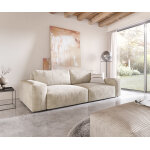 Grand canap lanzo xl 270x130 cm cordge avec tabouret