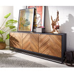 Buffet famke 175 cm mangue teck 3 portes