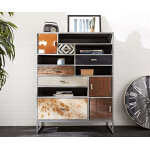 Buffet - haut multi - drawer 100x130 matriau mix meuble de rangement