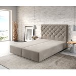 Cadre - de - sommier dream - great 140x200 microfibre beige