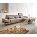 Canapé - d'angle evelio 320x200 microfibre taupe méridiènne droite réglage électrique de la profondeur ... Canapé - d'angle evelio 320x200 microfibre taupe méridiènne droite réglage électrique de la profondeur ...
