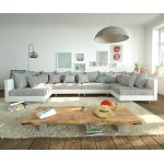 Canap clovis xl blanc canap modulaire gris clair