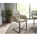 Cantilever yago - flex avec accoudoirs cuir véritable boue cantilever plat noir Cantilever yago - flex avec accoudoirs cuir véritable boue cantilever plat noir