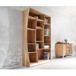 Etagre live - edge 121 cm acacia nature droite