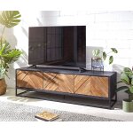 Meuble - tv famke 145 cm manguier teck 3 portes