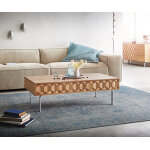 Table basse fevo 115x60 cm acacia nature pied - l Table basse fevo 115x60 cm acacia nature pied - l