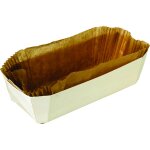 Barquette cuisson bois 255x115 h70mm + caissette cuisson x100 firplast